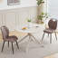 Round Metal Base Dining Table
