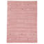 Handwoven Wool Gabbeh Uni Pink Rug-60831782