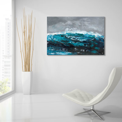 Epic Art 'Indian Ocean 1' by Alicia Longley Acrylic Glass Wall Art