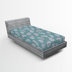Cadet Blue/Pastel Pink Floral