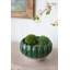 Bol en céramique vert tropical 10,8 x 10,8 x 7,1 po