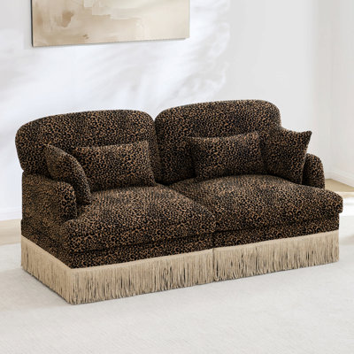Canapé Comfy Chenille Leopard