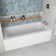 Streamline 66 in. x 32 in. Acrylic Right-Hand Drain Alcove Bathtub in Glossy White With External Drain