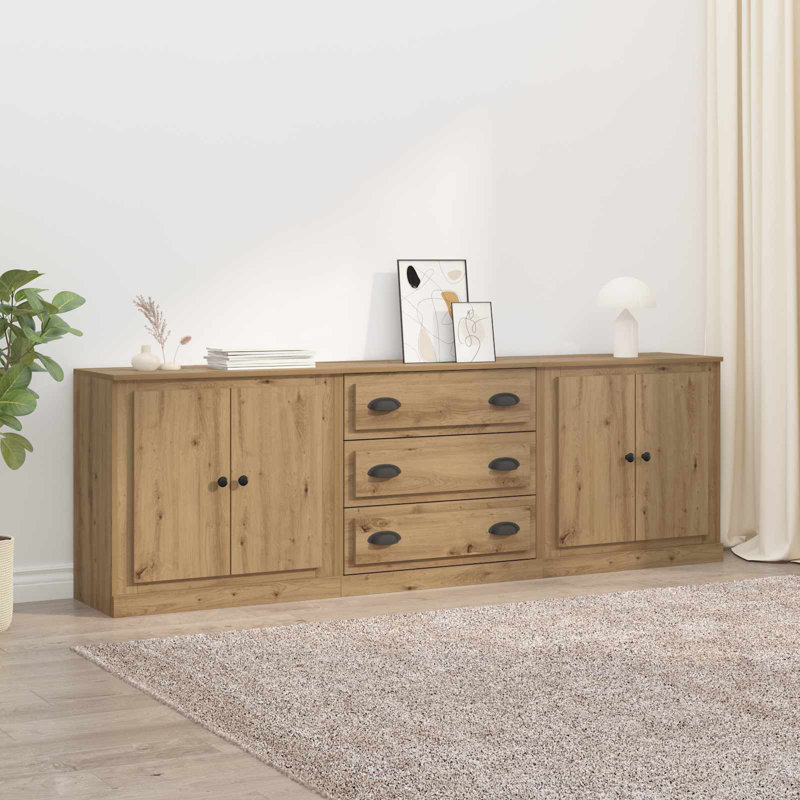 210cm Sideboard, Artisan Oak