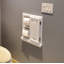 Porte-papier hygiénique encastré Hansford-72330531