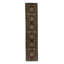 Manchuria Wool Oriental Area Rug in Black/Cream/Olive