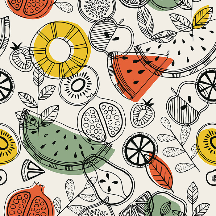 Jameown Abstract Wallpaper, 208 x 146cm