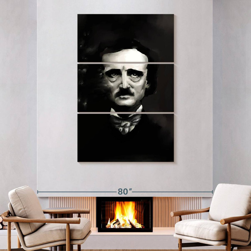 Keiraleigh, Edgar Allan Poe, portrait sombre