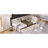 Beige Linen Fabric Daybed With Twin Size Bed Frame And 2 Drawers - No Box Spring Required, Versatile Bedroom Decor Storage In Upholstery Needed, Relaxing Addition-1759780248