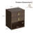 19.7''W 2-Drawer Nightstand