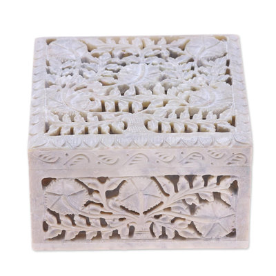 Boîte à bijoux saponite