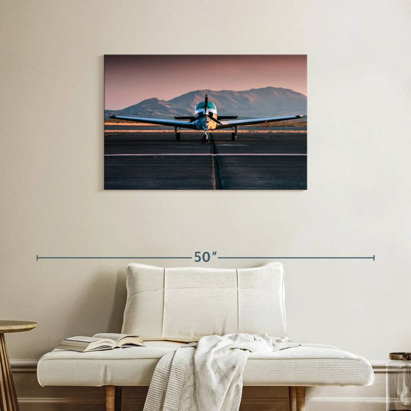 Mehar Private Aeroplane, 24" H x 36" W