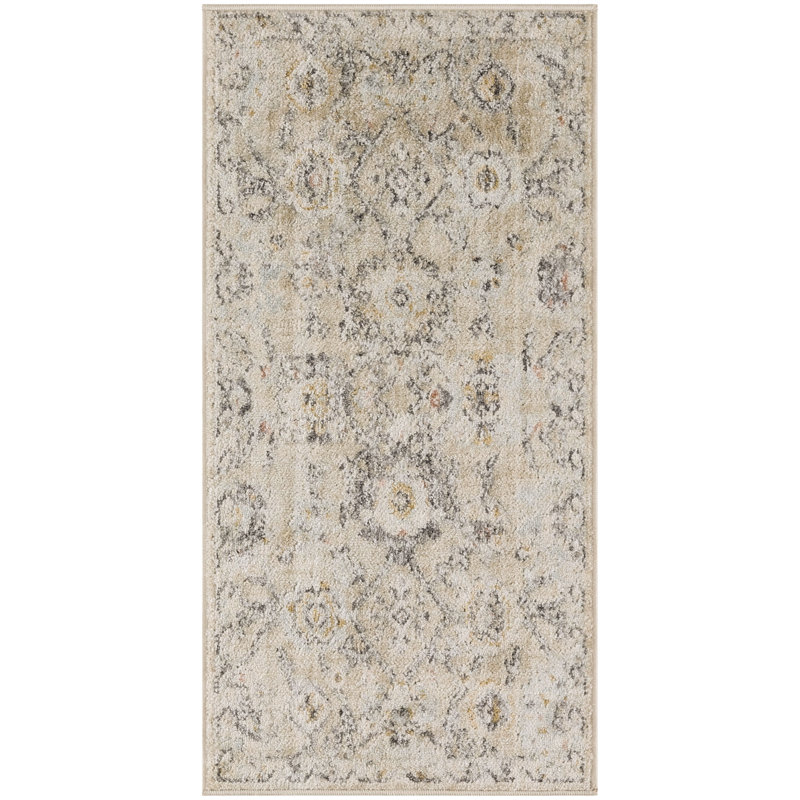 Noleta Persian Area Rug, Rectangle 2' x 4'