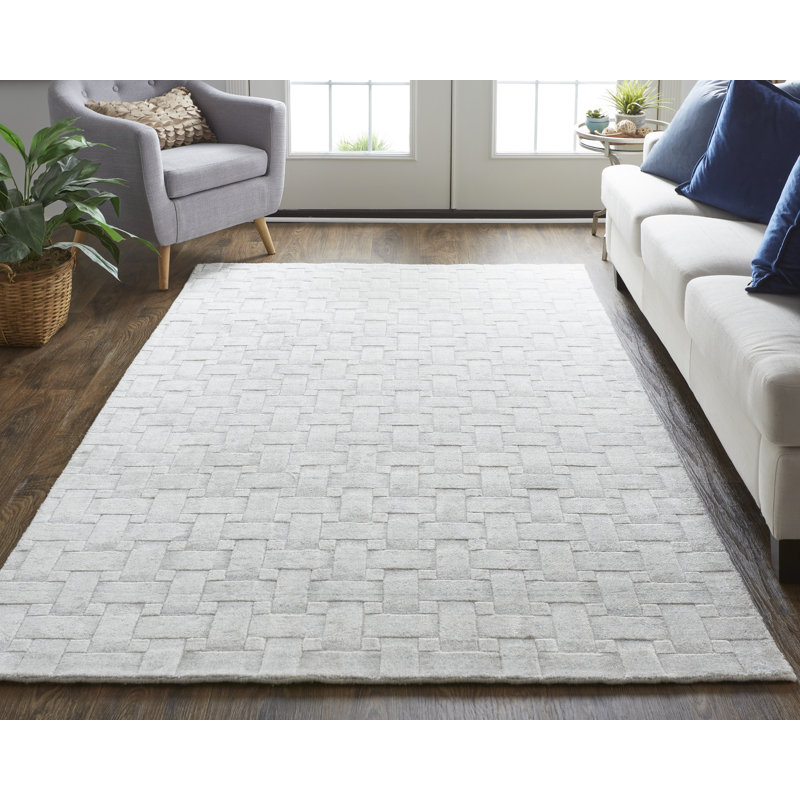 Kentoria Viscose Indoor Rug, Rectangle 5' x 8'