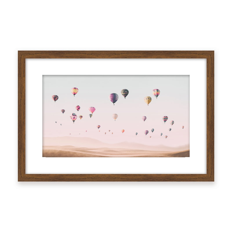 Nature Inspired Around the World by  - Picture Frame Photograph on Paper, 32" H x 48" W x 2.375" D, Framed Canvas, Gold