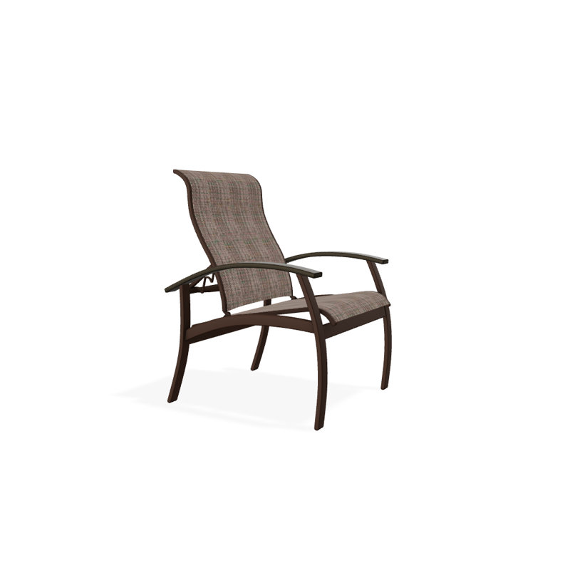 Chaise de patio Askar, Kona texturé, Beachwood, Taupe Harper Sunbrella®