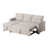 Beige  Linen Blend