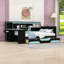 Lit de jour en bois avec 3 tiroirs, bureau, lumières, tablettes et station de charge-819086713-819086717