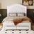 Storage Bed with Tufted Headboard,LED-1883622607-1883622604
