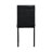 Furniture 5 Piece Metal Dinette Set with Faux Marble Top - Black,dinning set,table&4 chairs