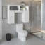 Rangement mural sécuritaire au-dessus de la toilette