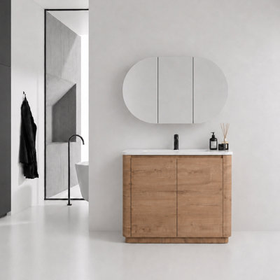 Meuble-lavabo autoportant Pebble