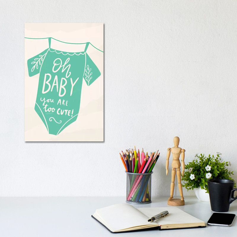 Oh Baby! by Louise Allen - Wrapped Canvas Gallery-Wrapped Canvas Giclée, 20.32 cm H x 30.48 cm W