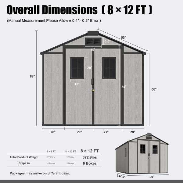 Dimensions du produit
