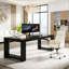Bureau double 86,6 "pour le bureau et les jeux - Bureau étendu, conception simple