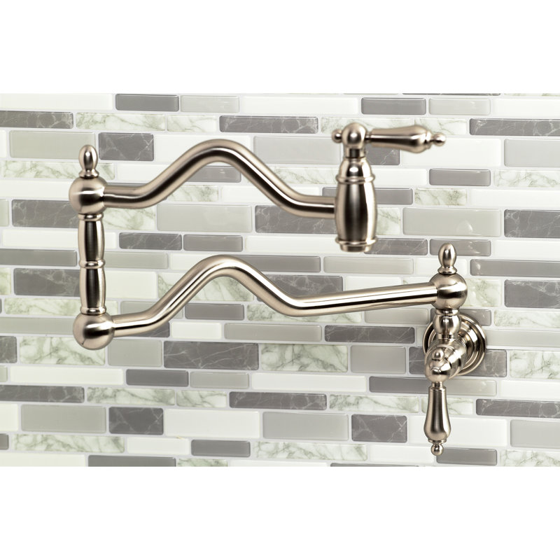 Robinet remplisseur Heritage, Nickel brossé