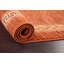 Orange Gabbeh Oriental Runner Rug 3x9