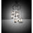 9 - Light Dimmable Cylinder Chandelier