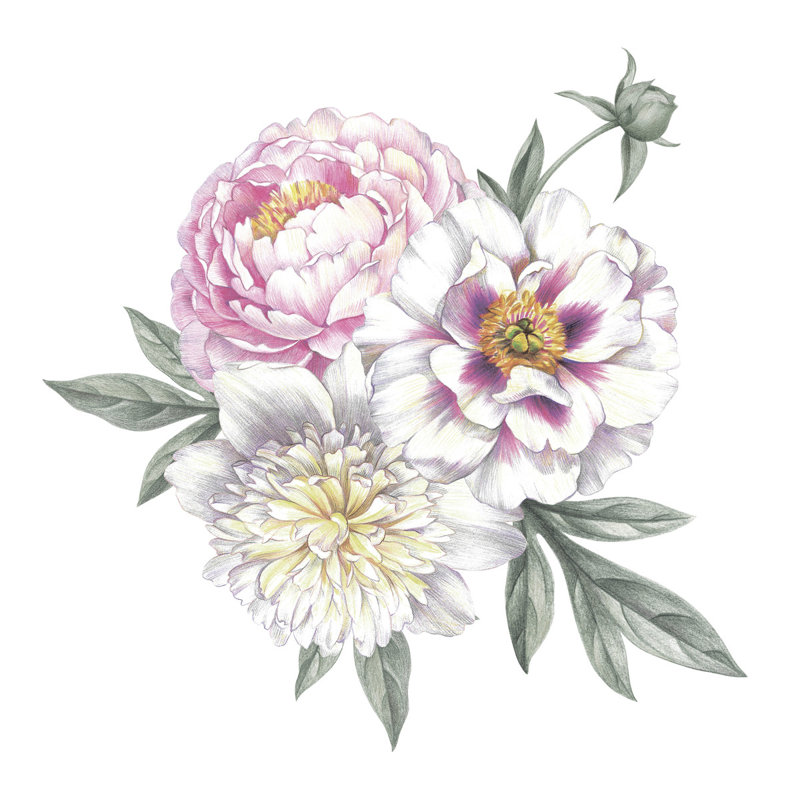 Peel & Stick Wall Mural, 8.34' W x 8.34' L
