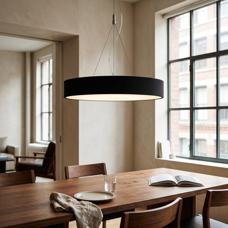 Caprice 1 - Light LED Pendant, Black/White