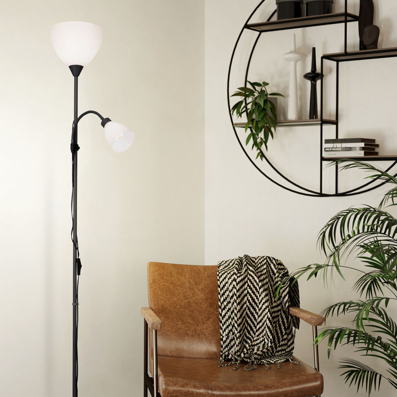 Aarlo 176cm Black Tree Floor Lamp