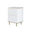 Tazeem 40cm W Particle Board / Chipboard Bedside Table-1729031005