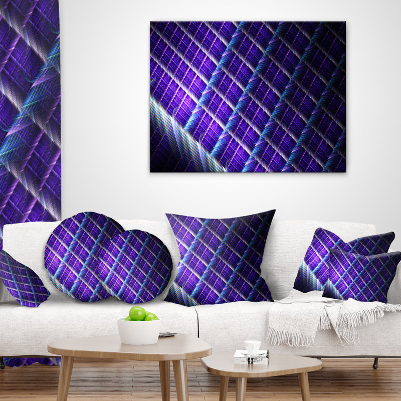  Coussin lombaire abstrait en métal
