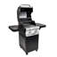 Saber 2-Burner Propane Gas and Charcoal Grill