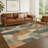 Machine Washable Indoor/Outdoor Jozwiak ACN2376 Abstract Rug-620382488