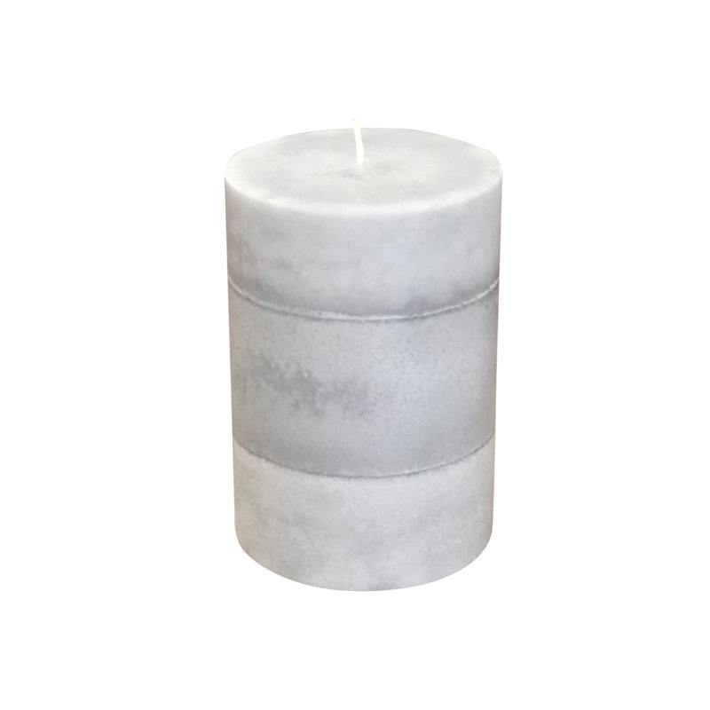 Scented Pillar Candle, 4" H x 3" W x 3" D