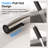 Bridge Kitchen Faucet with Hidden Pull Down Sprayer, 3 Hole 8 Inch Kitchen Sink Faucet, Solid Brass, Brushed Nickel-104411457