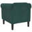  Sofa Chair Dark Green Velvet (100% Polyester), Plywood, Solid Wood-1968242073