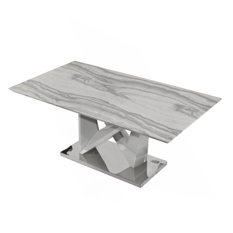 Gray Dinng Table