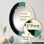 Chiffdale - Miroir mural moderne ovale-918723698