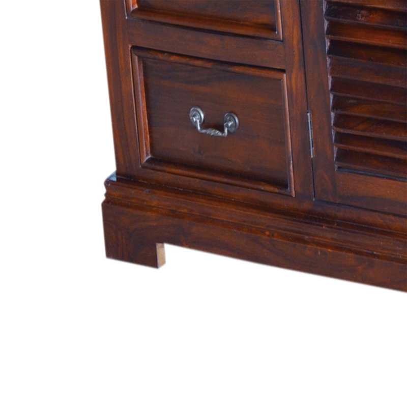 Ensemble de meuble-lavabo simple 48 po Noblitt, Teck naturel