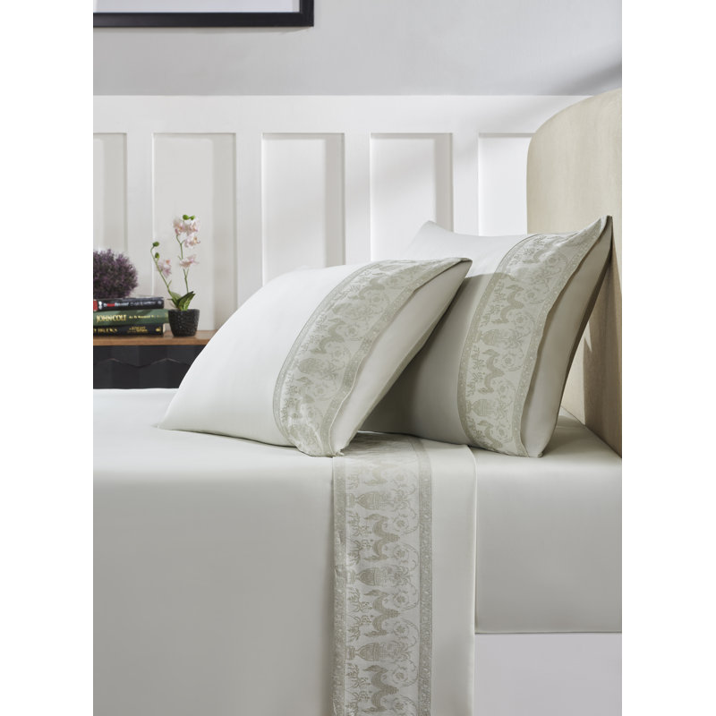 100% Cotton Sheet Set, Queen Sheet Set, LIght Blue