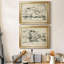 Montagne croquis I - ensemble de 2 reproductions de cadres photo-1042926360-1042926361
