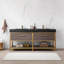 Ensemble de meuble-lavabo double 72 "