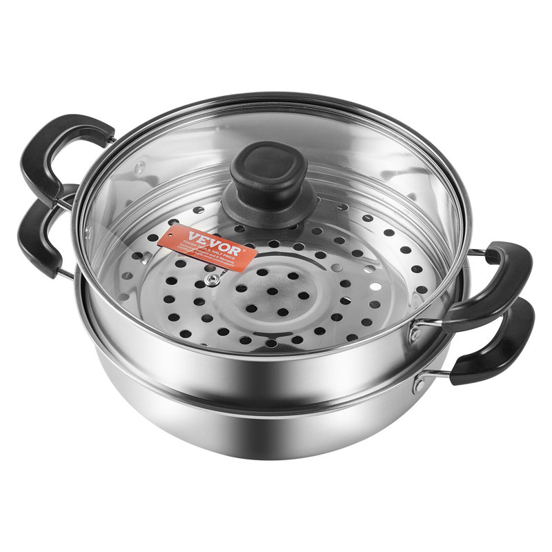 VEVOR 3 Quarts Stainless Stee Steamer Pot