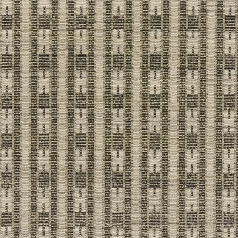 Tapis vert en mélange de laine rayé Dougall 2 pi 7 po x 4 pi 11 po, 2'7" X 4'11"